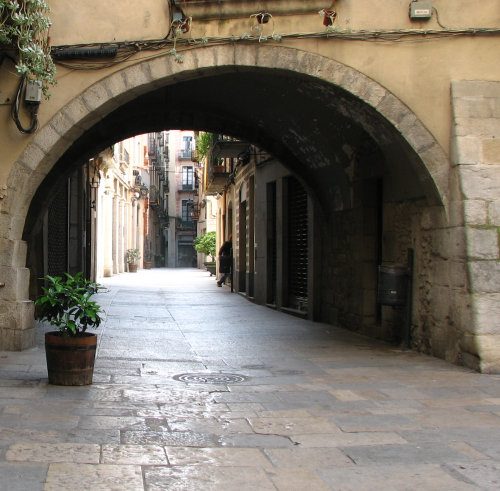 Girona old quarter